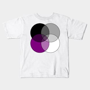 Asexual Flag Kids T-Shirt